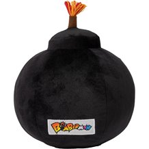 Peluche Bomberman - Bomb (30cm / Com Som)