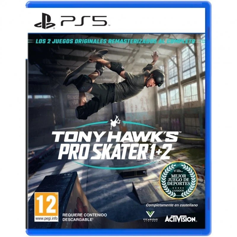 Tony Hawk's Pro Skater 1 & 2 Remaster PS5 Tony Hawk's Pro Skater 1 & 2 Remaster PS5