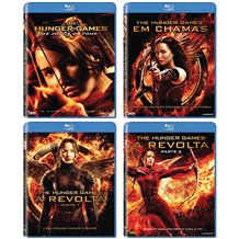 Filme Blu-Ray - Pack The Hunger Games (4 Filmes)