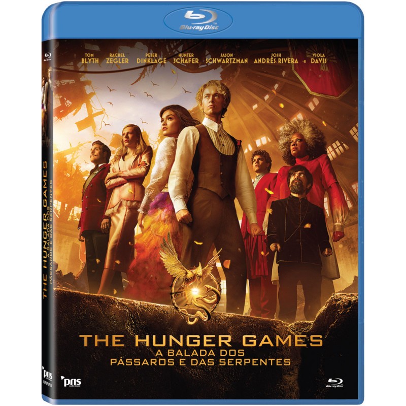 Filme Blu-Ray - The Hunger Games: A Balada dos Pássaros e das Serpentes