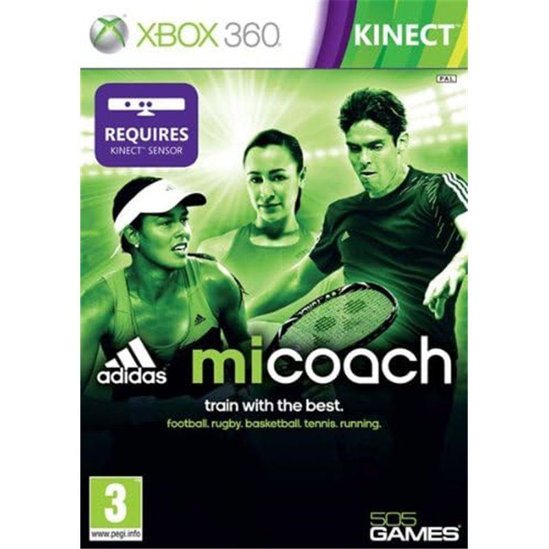 Adidas miCoach (Kinect) Xbox 360 Adidas miCoach (Kinect) Xbox 360