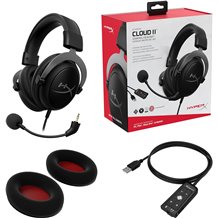 Headset Gaming - HyperX Cloud II 7.1 Gun Metal