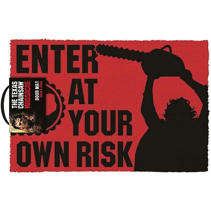 Tapete Porta - Texas Chainsaw Massacre: Enter at Your Own Risk