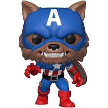 Figura Funko POP! Marvel: Captain America - Capwolf (Limited Edition)