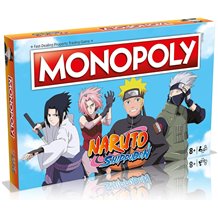 Jogo de Tabuleiro Monopoly: Naruto Shippuden