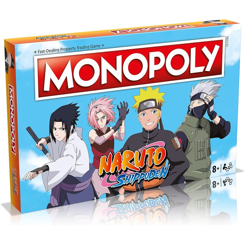 Jogo de Tabuleiro Monopoly: Naruto Shippuden