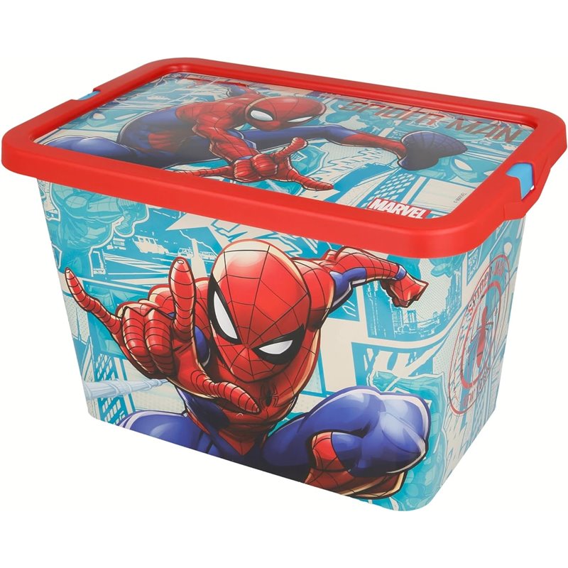 Caixa Click 7 Litros - Spiderman Comic Book Caixa Click 7 Litros - Spiderman Comic Book