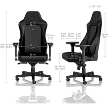 Cadeira Gaming noblechairs - HERO: PU Leather Black