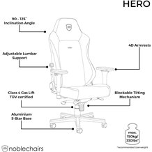 Cadeira Gaming noblechairs - HERO: DOOM Edition