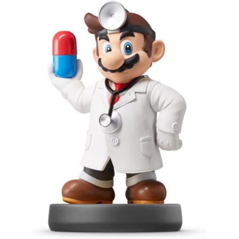 Amiibo Super Smash Bros. Collection - Dr. Mario No. 42 Amiibo Super Smash Bros. Collection - Dr. Mario No. 42