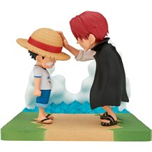 Figura Banpresto WCF - One Piece: Log Stories - Luffy & Shanks