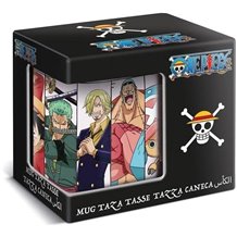 Caneca Cerâmica 325ml - One Piece Mugiwaras