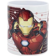 Caneca Cerâmica com Sublimação 325ml - Marvel Avengers Ironman