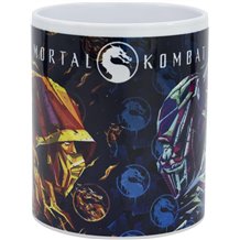 Caneca Cerâmica com Sublimação 325ml - Mortal Kombat