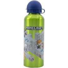 Garrafa Aluminio 530ML - Minecraft