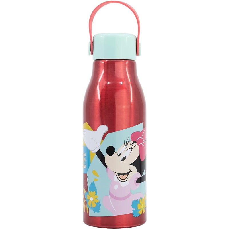 Garrafa Aluminio 760ml com Pega - Minnie Mouse Garrafa Aluminio 760ml com Pega - Minnie Mouse