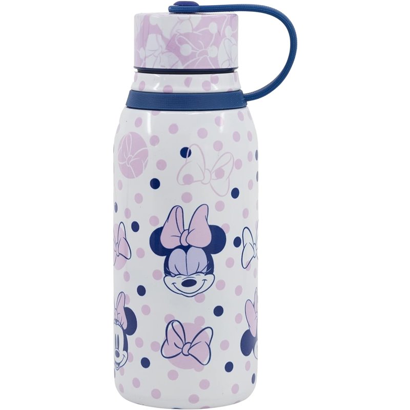 Garrafa Térmica Aço Inoxidável 330 ML - Disney Minnie Garrafa Térmica Aço Inoxidável 330 ML - Disney Minnie