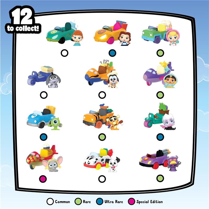 Figura Mistério - Disney Doorables (Let's Go Vehicles - Serie 3) Figura Mistério - Disney Doorables (Let's Go Vehicles - Serie 3)