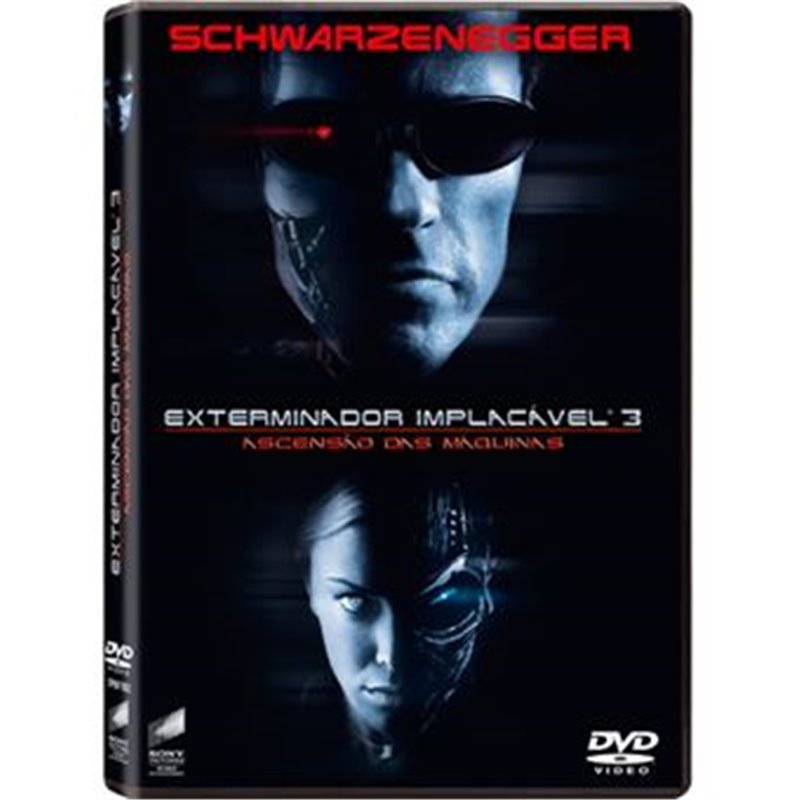 Filme DVD - Exterminador Implacável 3: Ascenção Das Máquinas