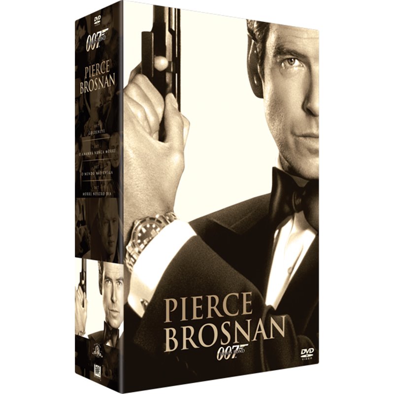 Filme DVD - 007 Pierce Brosnan (Coleção 4 Filmes) Filme DVD - 007 Pierce Brosnan (Coleção 4 Filmes)
