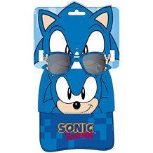 Set Infantil Sonic - Chapéu + Óculos de Sol 