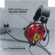 Headset Gaming Thrustmaster - T.Racing Scuderia Ferrari Edition - DTS (Multiplataforma)