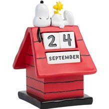 Calendário 3D Perpétuo - Snoopy Doghouse