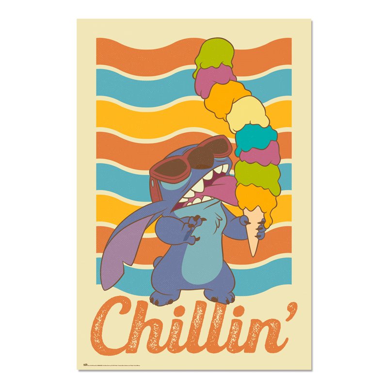 Poster Stitch Chillin