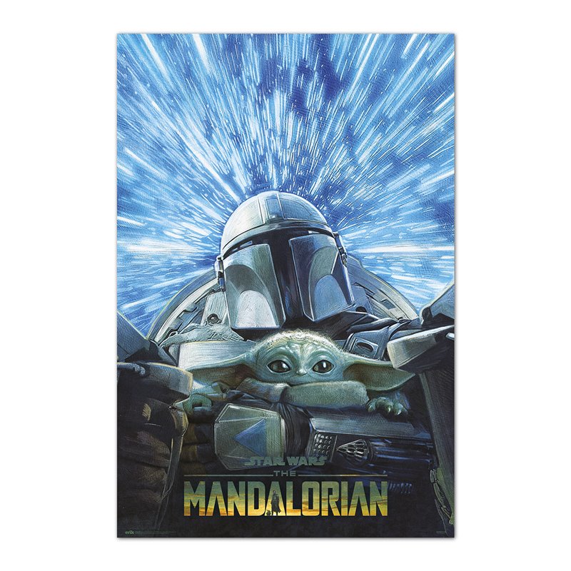 Poster Star Wars The Mandalorian - Hyperspace Poster Star Wars The Mandalorian - Hyperspace
