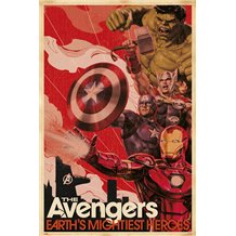 Poster Marvel Avengers Earths Mightiest Heroes