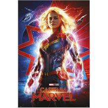 Poster Marvel Capitã Marvel One Sheet