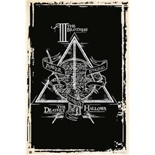 Poster Harry Potter Deathly Hallows Symbol