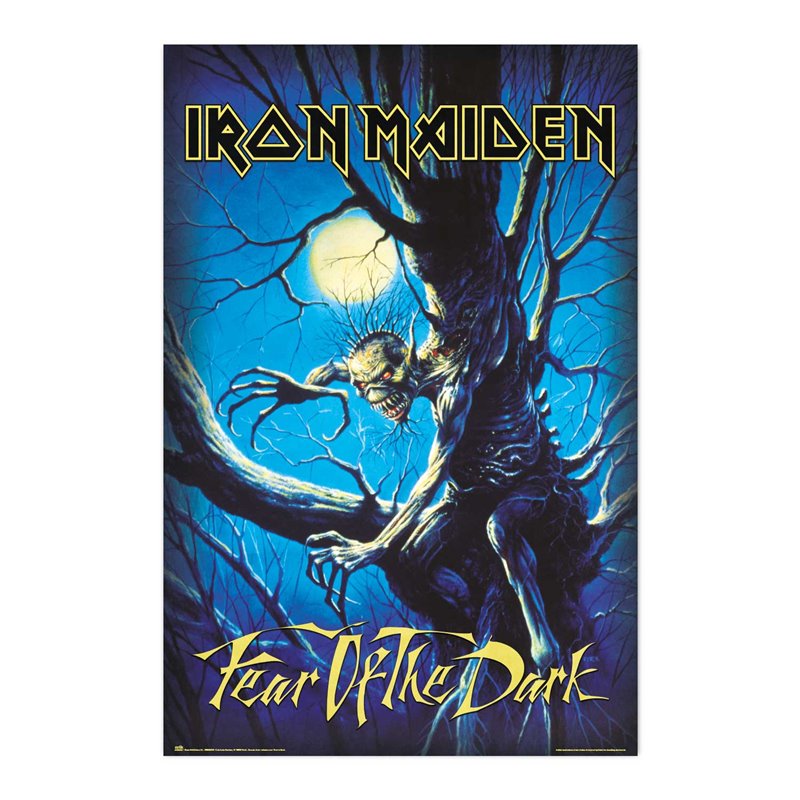 Poster Iron Maiden Fear Of The Dark Poster Iron Maiden Fear Of The Dark