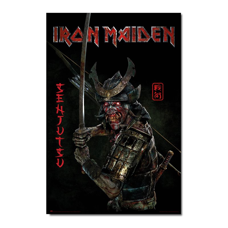 Poster Iron Maiden Senjutsu