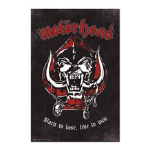 Poster Motorhead Born To Lose
