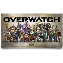 Placa Metálica - Overwatch