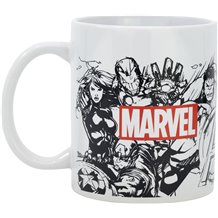 Caneca Cerâmica 325ml - Marvel Pattern