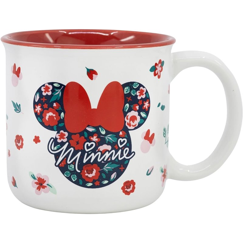 Caneca Cerâmica 400ML - Disney Minnie Spring Flower Caneca Cerâmica 400ML - Disney Minnie Spring Flower
