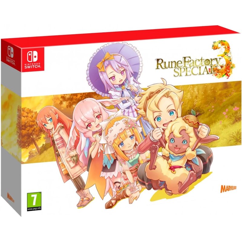 Rune Factory 3 Special - Limited Edition Nintendo Switch Rune Factory 3 Special - Limited Edition Nintendo Switch
