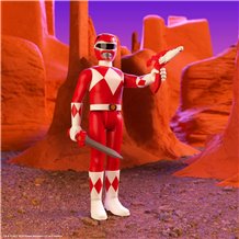 Figura Super 7 ReAction - Power Rangers Mighty Morphin: Red Ranger
