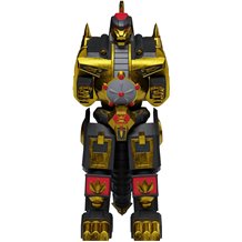 Figura Super 7 ReAction - Power Rangers Mighty Morphin: Dragonzord Black and Gold