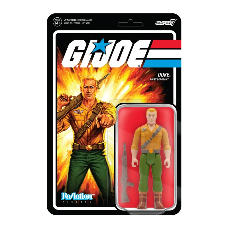 Figura Reaction Gi Joe Duke Figura Reaction Gi Joe Duke