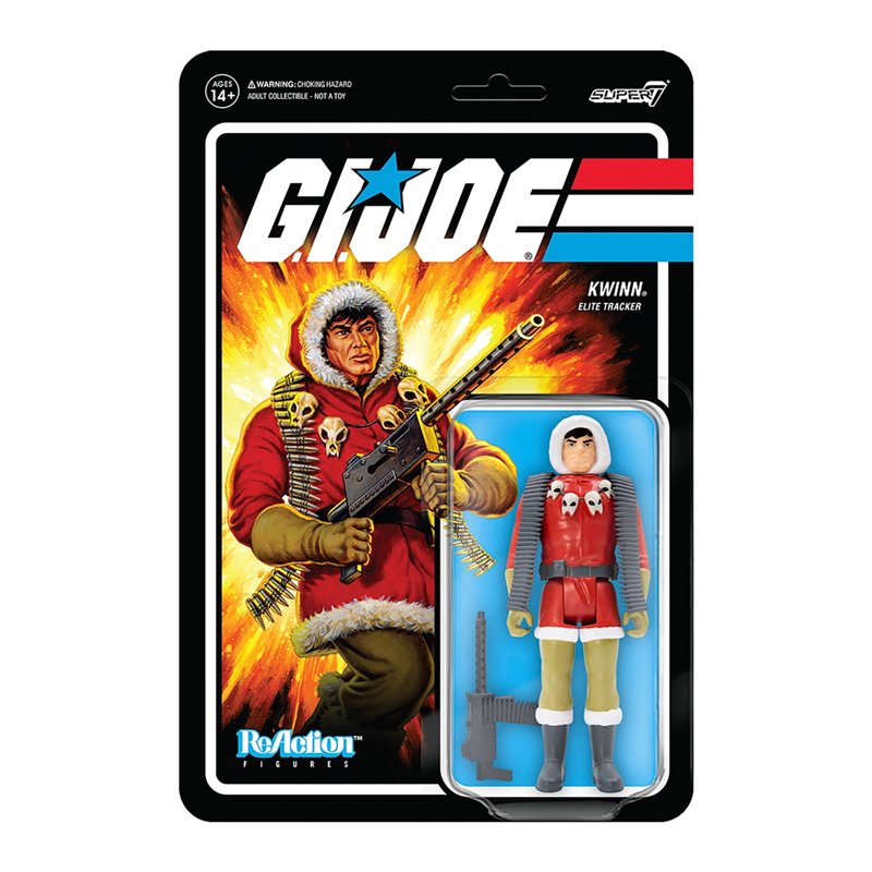 Figura Reaction Gi Joe Kwinn Figura Reaction Gi Joe Kwinn