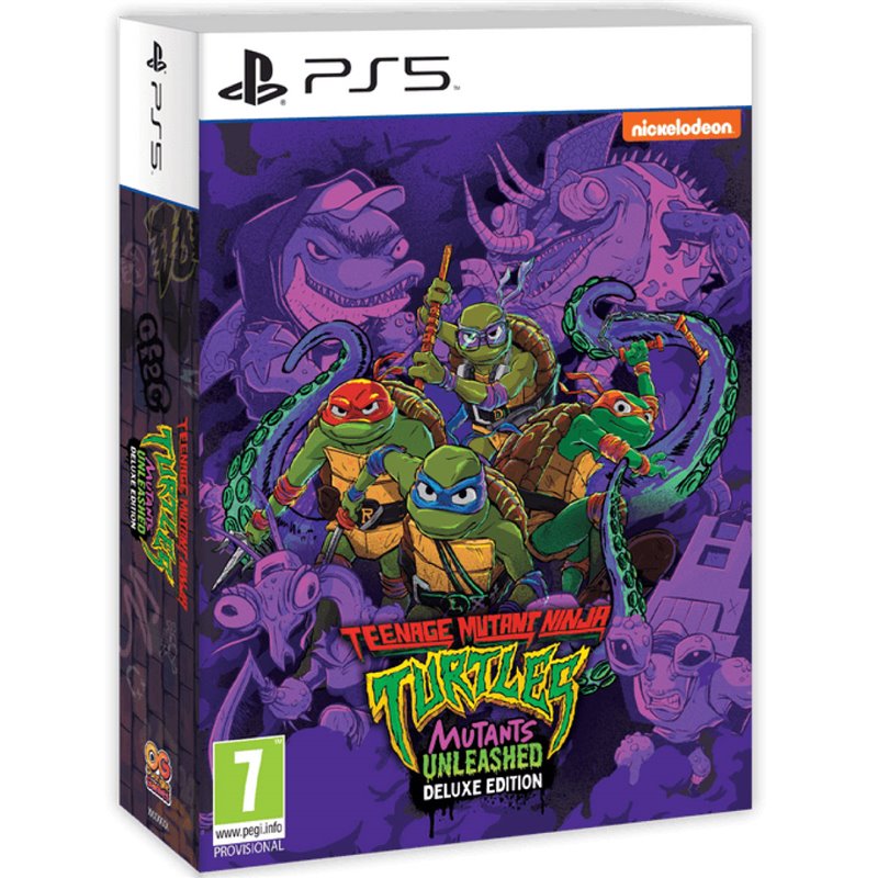 Teenage Mutant Ninja Turtles: Mutants Unleashed - Deluxe Edition PS5 Teenage Mutant Ninja Turtles: Mutants Unleashed - Deluxe Edition PS5