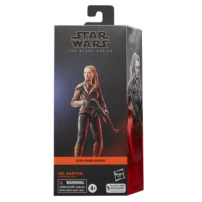 Figura Star Wars Andor Vel Sartha Série Black Figura Star Wars Andor Vel Sartha Série Black