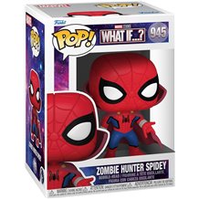 Figura Funko POP! Marvel: What If...? - Zombie Hunter Spidey 945 (Bobble-Head)