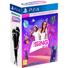 Let's Sing 2025 + 2 Microfones PS4