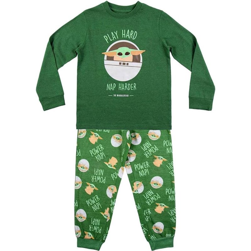 Pijama Infantil Star Wars: The Mandalorian - Yoda The Child Pijama Infantil Star Wars: The Mandalorian - Yoda The Child