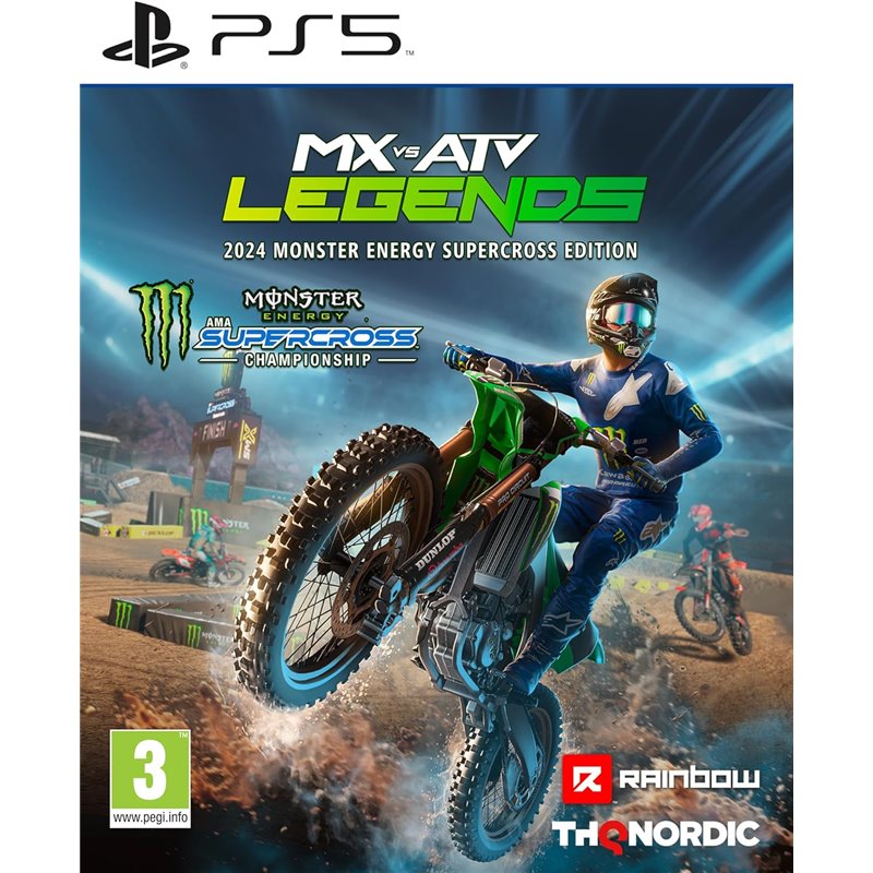 MX vs ATV Legends - 2024 Monster Energy Supercross Edition PS5 MX vs ATV Legends - 2024 Monster Energy Supercross Edition PS5