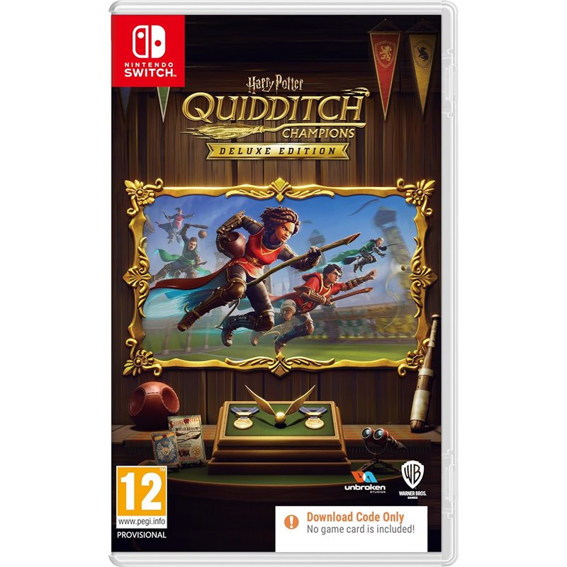 Harry Potter: Quidditch Champions - Deluxe Edition (Código na Caixa) Nintendo Switch Harry Potter: Quidditch Champions - Deluxe Edition (Código na Caixa) Nintendo Switch